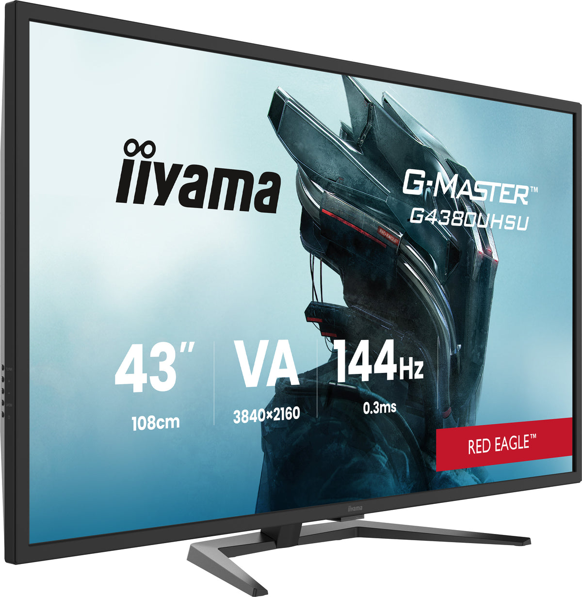 iiyama G-MASTER G4380UHSU-B2 pantalla para PC 108 cm (42.5") 3840 x 2160 Pixeles 4K Ultra HD LED Negro