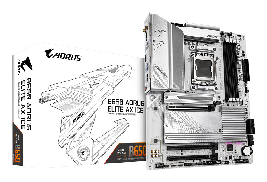 GIGABYTE B650 AORUS ELITE AX ICE placa base AMD B650 Zócalo AM5 ATX (2)