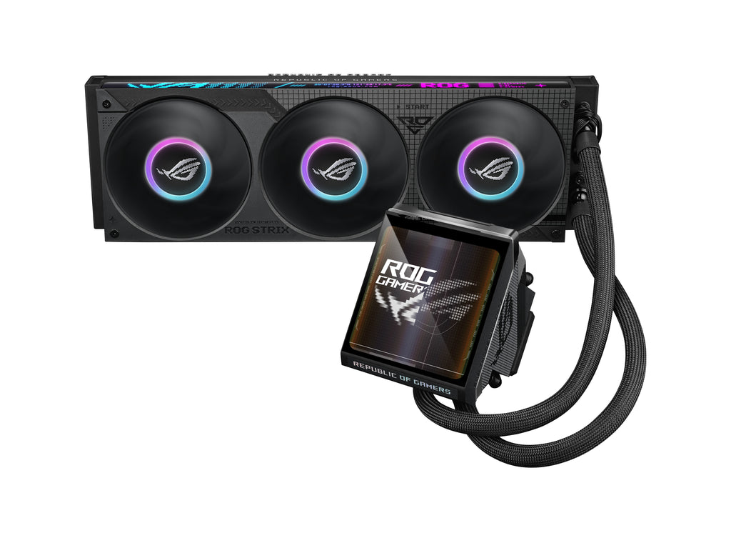 ASUS ROG Strix LC IV 360 ARGB LCD Procesador Sistema de refrigeración líquida todo en uno 12 cm Negro (5)