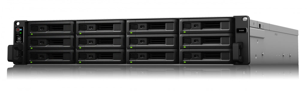 Synology SA3600, Servidor NAS, 12 compartimentos, montaje en bastidor