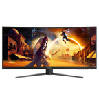 AOC G4 CU34G4Z pantalla para PC 86,4 cm (34") 3440 x 1440 Pixeles Wide Quad HD LED Negro, Rojo (5)