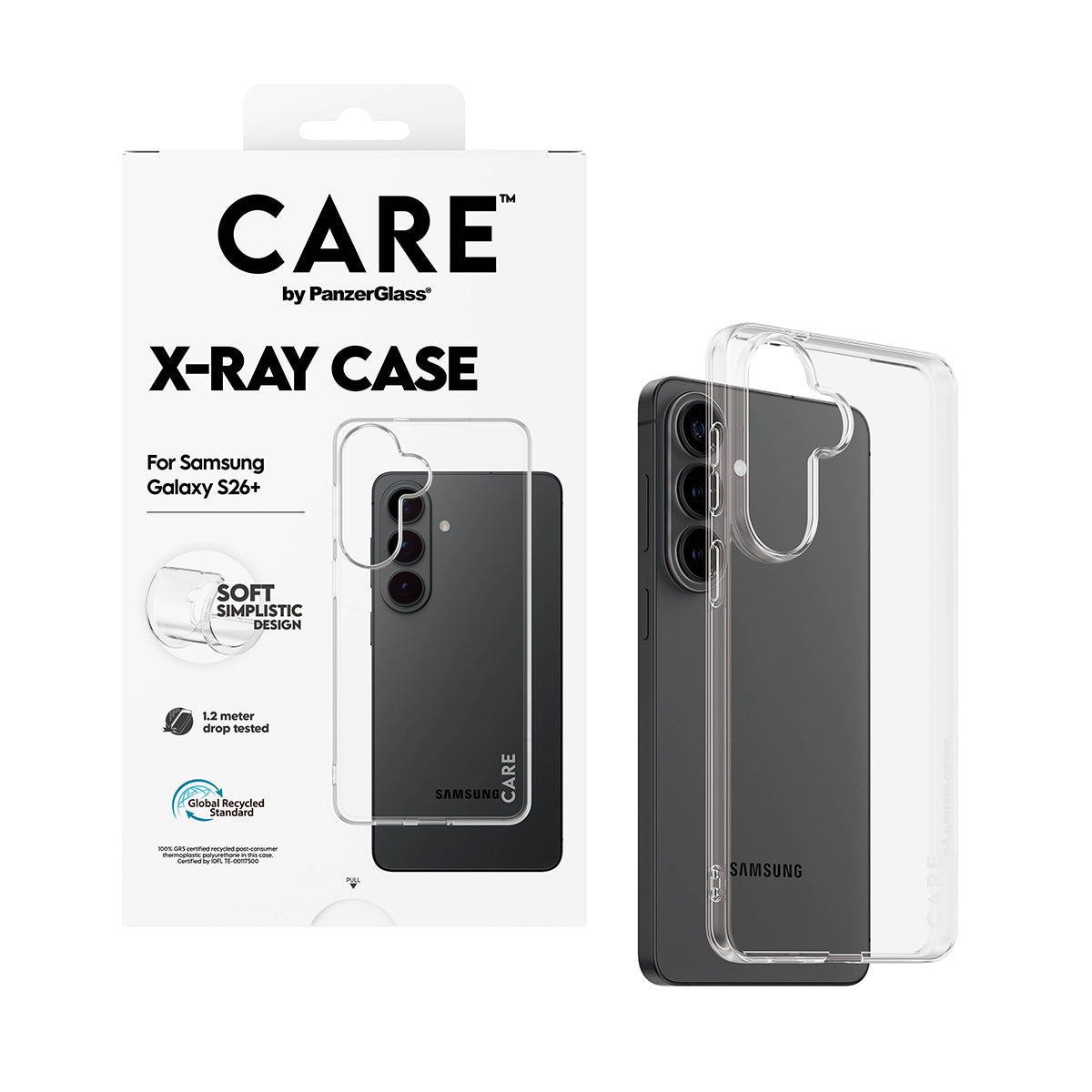 PanzerGlass CARE™ by ® X-Ray Case Samsung Galaxy S26+ funda para teléfono móvil