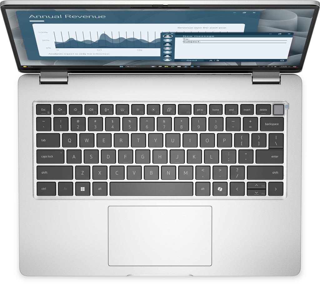 DELL Pro 14 PC14255 Copilot+ PC AMD Ryzen AI 7 350 Portátil 35,6 cm (14") Full HD+ 16 GB DDR5-SDRAM 1 TB SSD Wi-Fi 6E (802.11ax) Windows 11 Pro Platino Alemán (5)