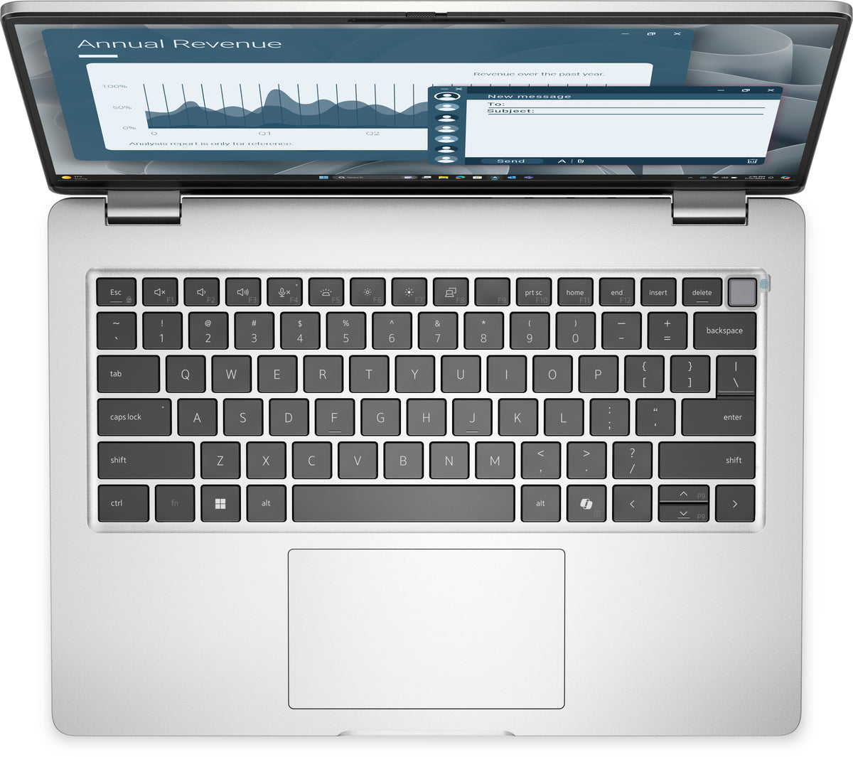 DELL Pro 14 PC14255 Copilot+ PC AMD Ryzen AI 7 350 Portátil 35,6 cm (14") Full HD+ 16 GB DDR5-SDRAM 1 TB SSD Wi-Fi 6E (802.11ax) Windows 11 Pro Platino Alemán (5)