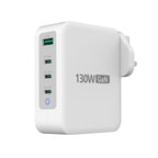 j5create JUP43130F-FN cargador de dispositivo móvil Ordenador portátil, Teléfono móvil, Consola de juegos portátil, Reloj inteligente, Tableta Gris, Blanco Carga rápida Interior (2)