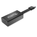 Plugable Technologies USBC-TVGA Adaptador gráfico USB 1920 x 1200 Pixeles Negro
