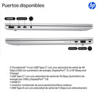 HP EliteBook X G1i Next Gen AI PC Wolf Pro Security Edition Copilot+ PC Intel Core Ultra 5 226V Portátil 35,6 cm (14") WUXGA 16 GB LPDDR5x-SDRAM 512 GB SSD Wi-Fi 7 (802.11be) Windows 11 Pro Plata (6)