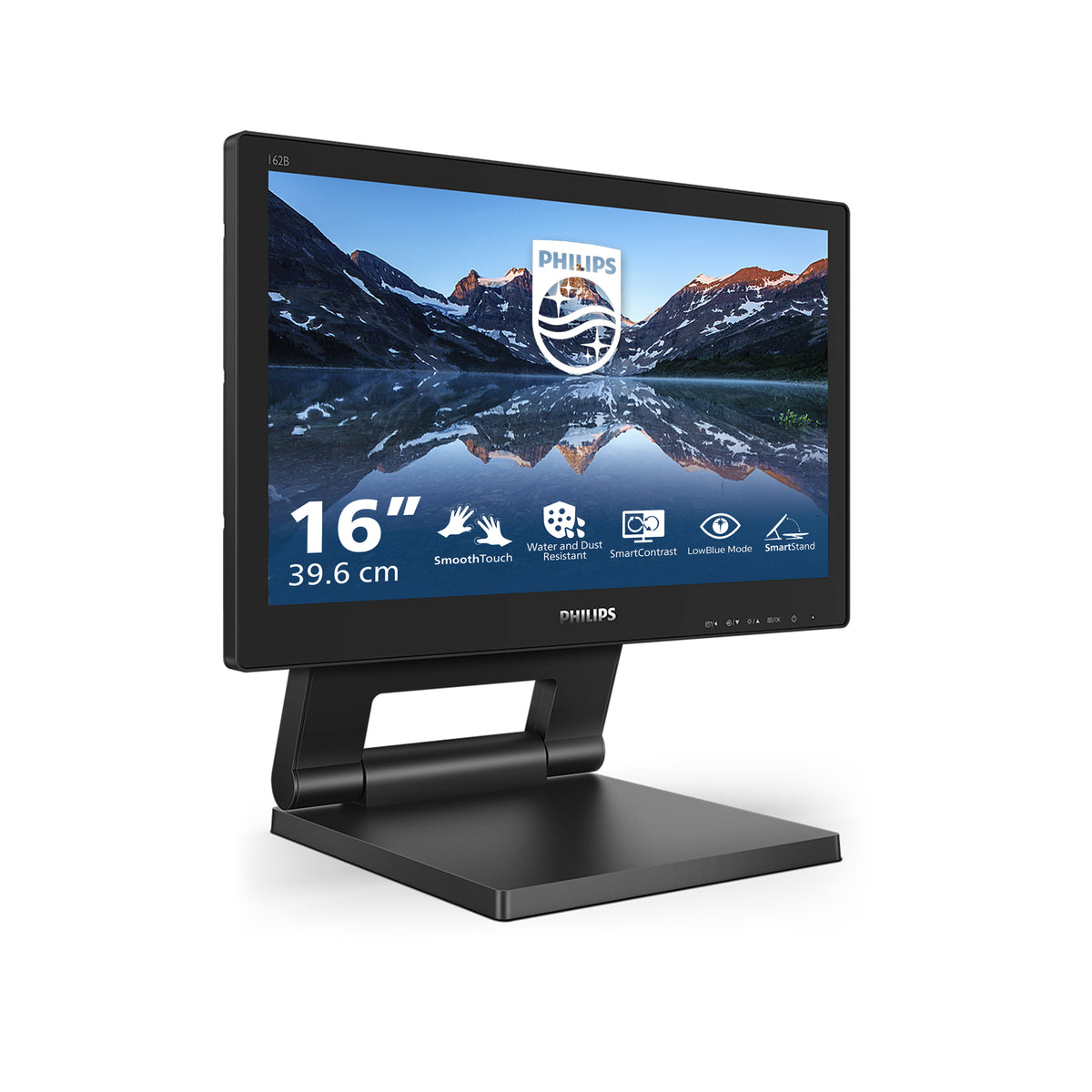 Philips 162B9T/00 pantalla para PC 39,6 cm (15.6") 1366 x 768 Pixeles HD LCD Pantalla táctil Negro (5)