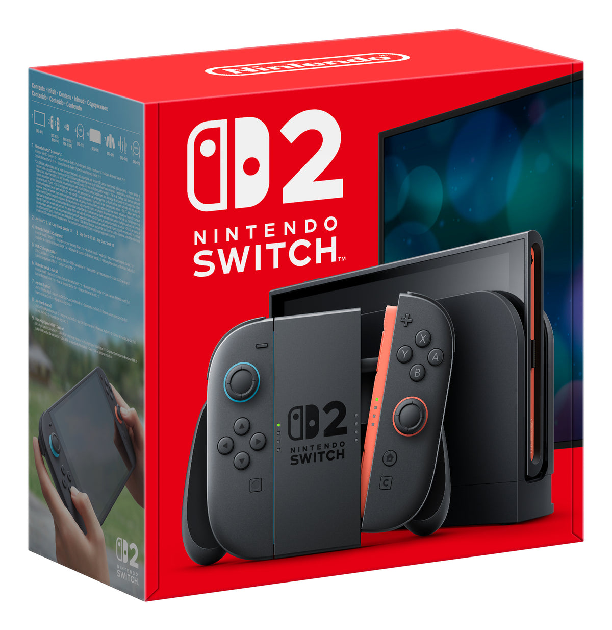 Nintendo Switch 2 videoconsola portátil 20,1 cm (7.9") 256 GB Pantalla táctil Wifi Negro (2)