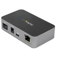 StarTech.com HB31C2A1CGS hub de interfaz USB 3.2 Gen 2 (3.1 Gen 2) Type-C 10000 Mbit/s Negro, Gris (2)