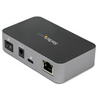 StarTech.com HB31C2A1CGS hub de interfaz USB 3.2 Gen 2 (3.1 Gen 2) Type-C 10000 Mbit/s Negro, Gris (2)