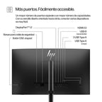 HP Series 5 Pro 524pf pantalla para PC 60,5 cm (23.8") 1920 x 1080 Pixeles Full HD LCD Negro (4)