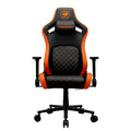 COUGAR CGR-DFL Silla para videojuegos de PC Asiento acolchado tapizado Negro