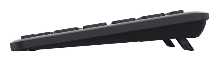 Trust Lyra teclado Oficina USB + RF Wireless + Bluetooth Alemán Negro (3)