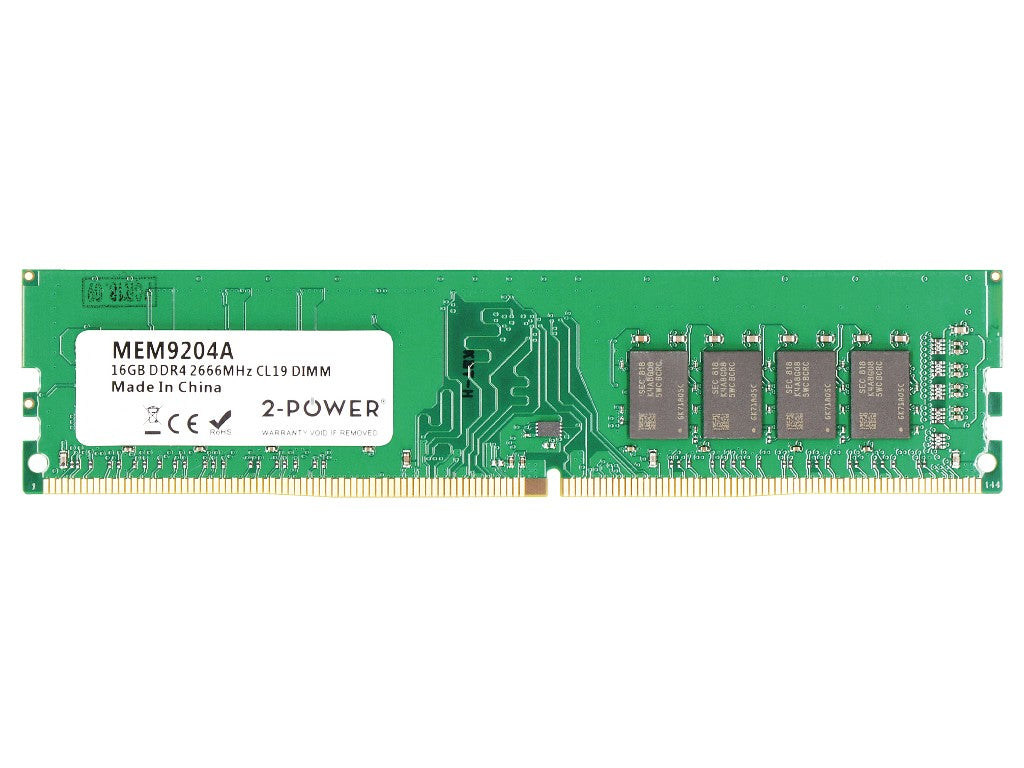2-Power 2P-CT16G4DFD8266 módulo de memoria 16 GB 1 x 16 GB DDR4 288-pin DIMM