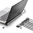 NGS WONDER DOCK 12 Alámbrico USB 3.2 Gen 1 (3.1 Gen 1) Type-C Plata (6)