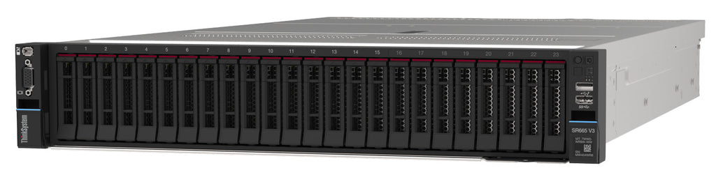 Lenovo ThinkSystem SR665 V3 servidor Bastidor (2U) AMD EPYC 9135 3,65 GHz 32 GB DDR5-SDRAM 750 W (2)