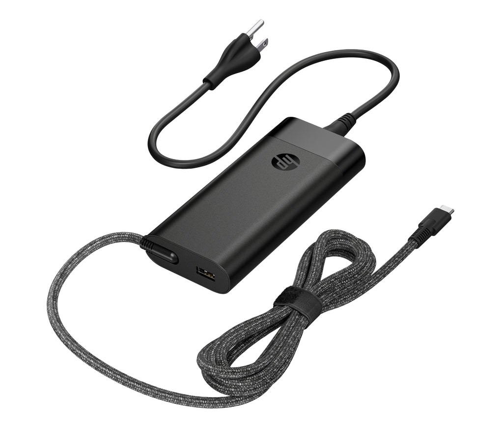 HP 110W USB-C Laptop Charger adaptador e inversor de corriente Negro (6)