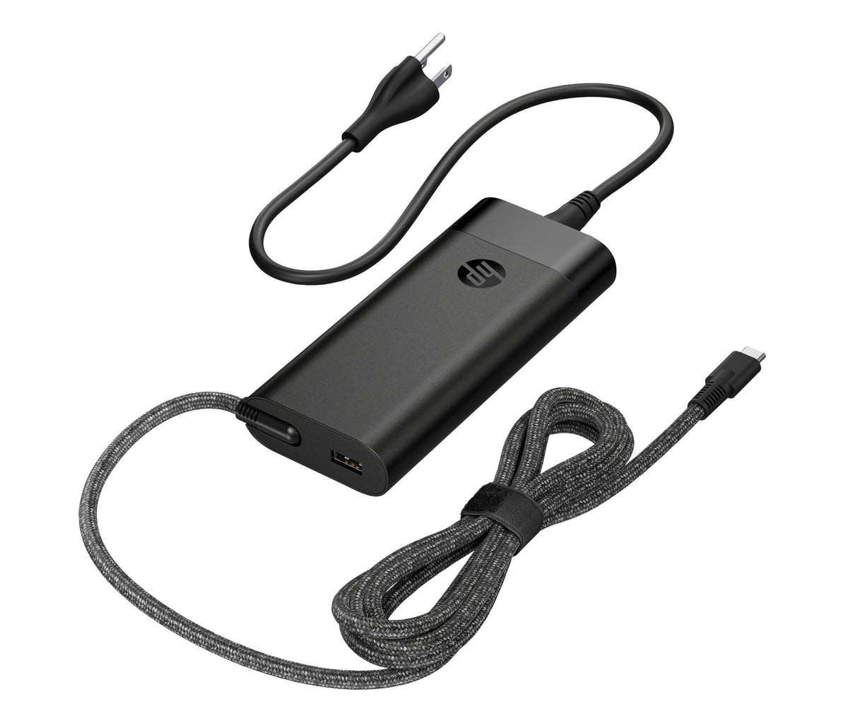HP 110W USB-C Laptop Charger adaptador e inversor de corriente Negro (6)