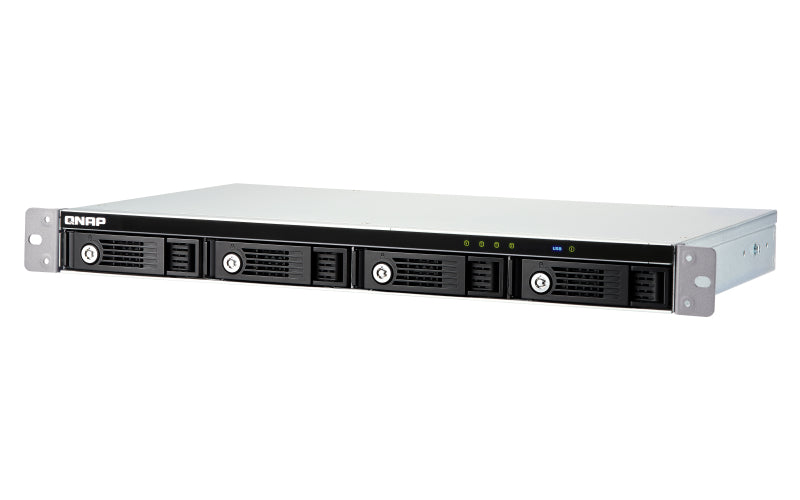 QNAP TR-004U caja para disco duro externo Carcasa de disco duro/SSD Negro, Gris 2.5/3.5" (5)
