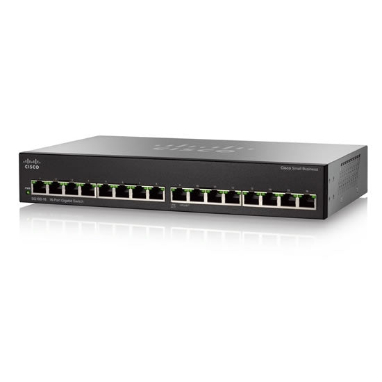 Cisco SG110 16 puertos x 10/100/1000 SG110-16-RFB – Reacondicionado (2)