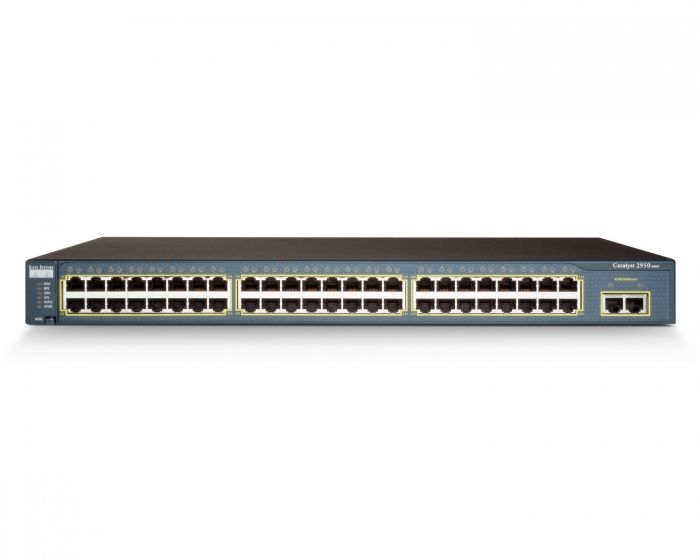 Cisco CATALYST 2950T conmutador de 24 puertos WS-C2950T-24-RFB – Reacondicionado (2)
