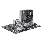 Thermaltake UX400 Refrigerador de aire para procesador 12 cm Negro