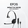 EPOS SC230 ED auriculares mono SC230ED