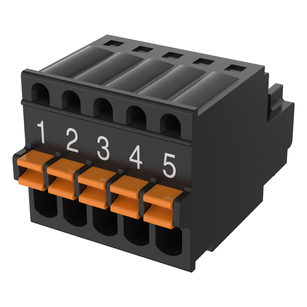 Axis 02794-021 - Conector serie, bloque de terminales de 5 clavijas