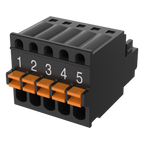 Axis 02794-021 - Conector serie, bloque de terminales de 5 clavijas