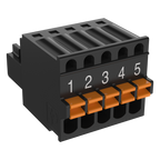 Axis 02794-021 - Conector serie, bloque de terminales de 5 clavijas