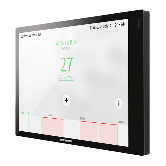 Crestron TSS-1070-W-S Panel de control táctil 25,6cm 1920 x 1200
