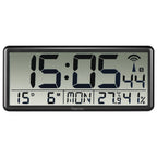 Hama Jumbo Reloj digital Rectángulo Negro