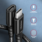 Axagon BUCM32-CF15AB cable USB USB 3.2 Gen 2x2 1,5 m USB C 20 Gbit/s 240 W Negro (3)