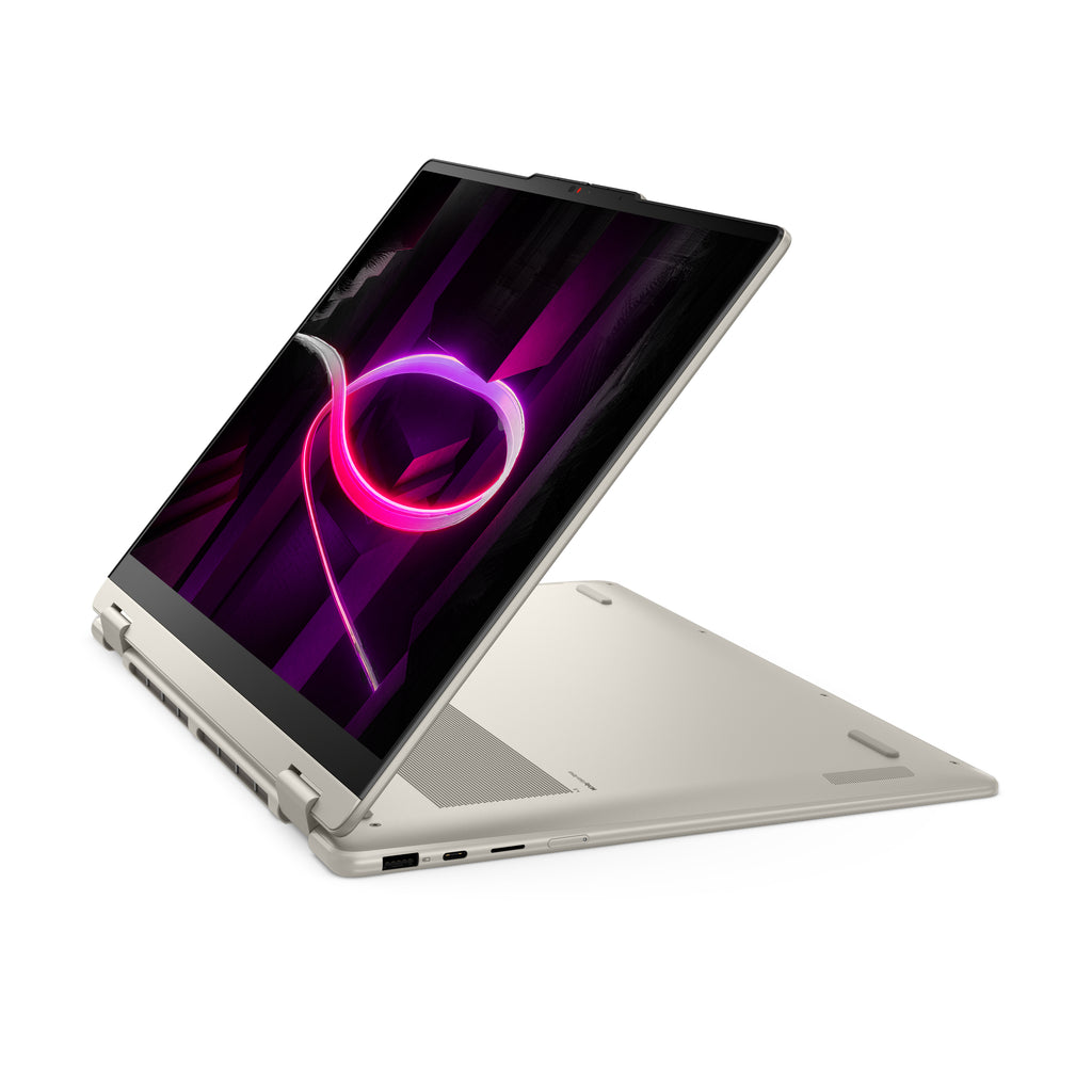 Lenovo Yoga 7 2-in-1 16AGP11 Copilot+ PC AMD Ryzen AI 7 445 Híbrido (2-en-1) 40,6 cm (16") Pantalla táctil WQXGA+ 32 GB LPDDR5x-SDRAM 1 TB SSD Wi-Fi 7 (802.11be) Windows 11 Home Concha (color) Alemán (7)