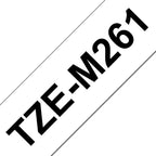 Brother TZE-M261 cinta para impresora de etiquetas Negro sobre blanco (2)