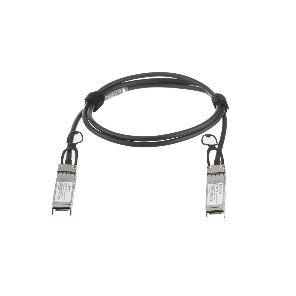 StarTech.com SFP10GPC1M Cable de fibra óptica e InfiniBand SFP+ Negro (2)