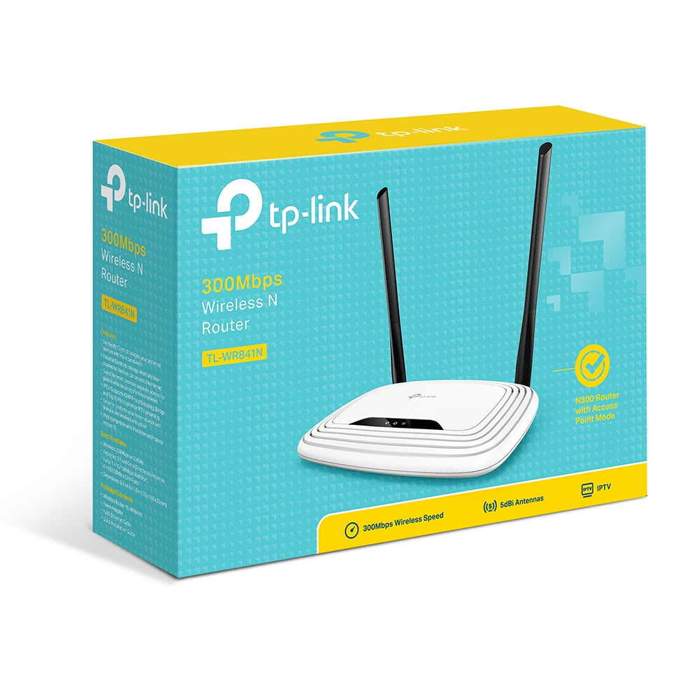 TP-Link TL-WR841N router inalámbrico Ethernet rápido Banda única (2,4 GHz) Blanco (5)