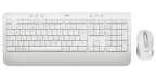 Logitech Signature MK650 Combo for Business teclado Ratón incluido Oficina Bluetooth QWERTY Internacional de EE.UU. Blanco (2)
