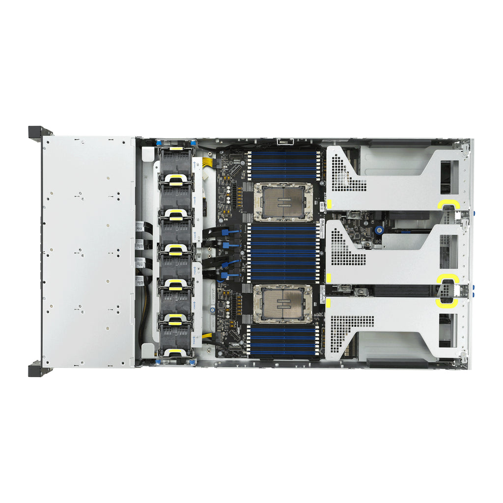 ASUS RS720-E12-RS8G Bastidor (2U) Negro, Plata (9)