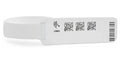 Zebra Z-Band Direct Rojo, Blanco Pulsera de hospital