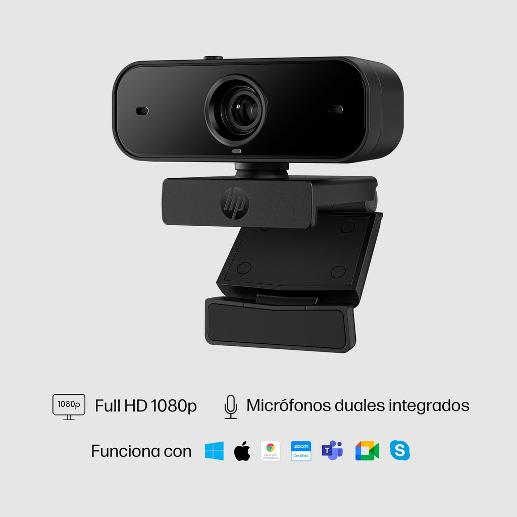HP 430 FHD Webcam cámara web 1080 MP 1920 x 1080 Pixeles USB Negro (8)