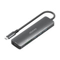 AISENS ASUC-6P024-GR base para portátil y replicador de puertos Alámbrico USB 3.2 Gen 1 (3.1 Gen 1) Type-C (2)