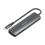 AISENS ASUC-6P024-GR base para portátil y replicador de puertos Alámbrico USB 3.2 Gen 1 (3.1 Gen 1) Type-C (2)