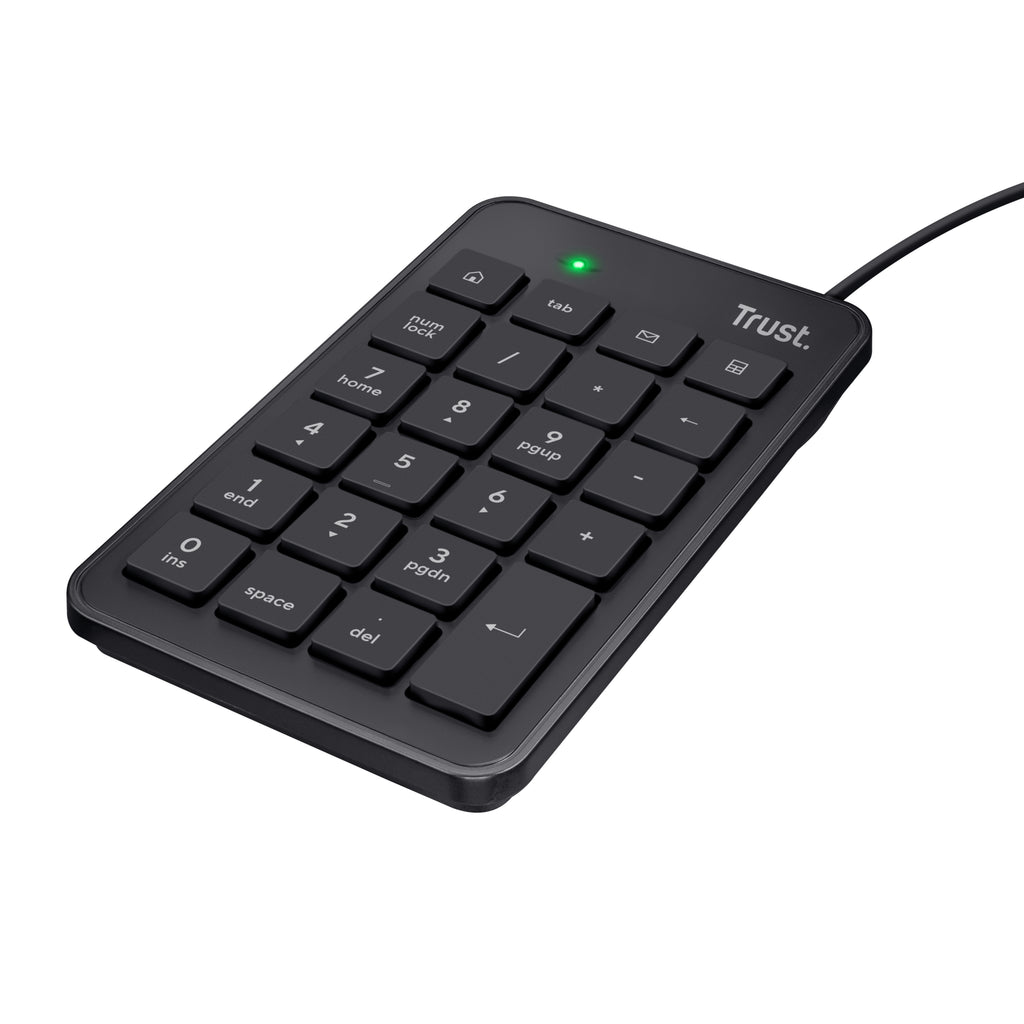 Trust 22221 teclado numérico Portátil/PC USB Negro (2)