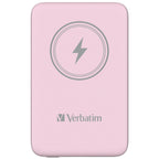 Verbatim Charge 'n' Go Polímero de litio 10000 mAh Cargador inalámbrico Rosa