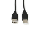 Microconnect USBAAF05B cable USB USB 2.0 0,5 m USB A Negro (3)