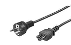 Microconnect PE010818S cable de transmisión Negro 1,8 m Enchufe tipo E+F C5 acoplador (2)