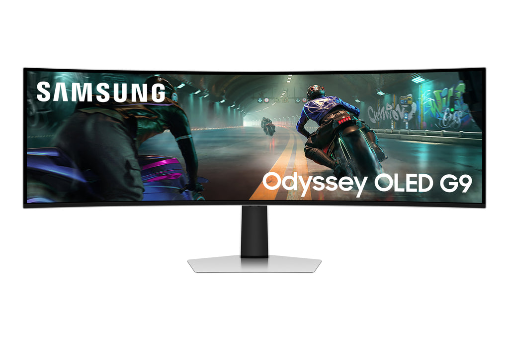 Samsung G91SD pantalla para PC 124,5 cm (49") 5120 x 1440 Pixeles Dual QHD OLED Plata (7)