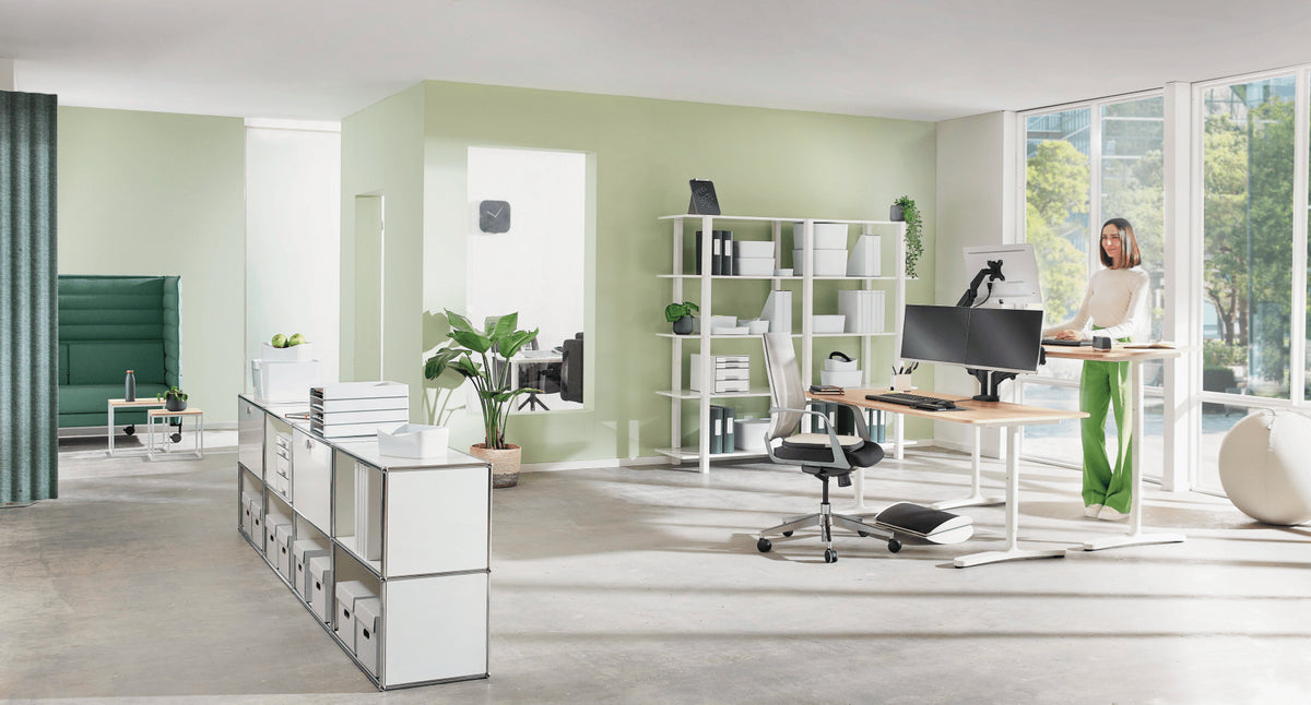 Leitz 65380089 soporte para monitor 81,3 cm (32") Escritorio Gris Oscuro (6)